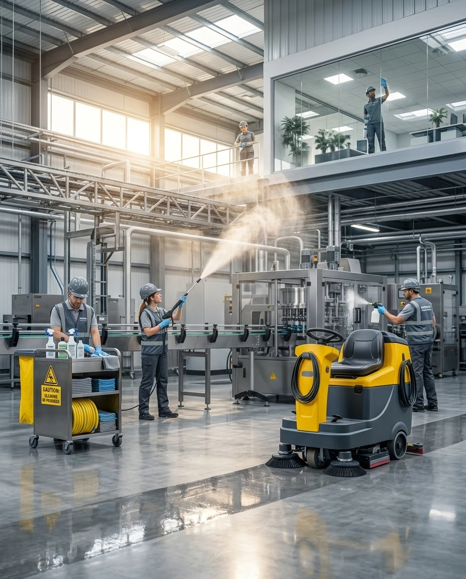 Servicios de Aseo e Higiene Industrial - Grupo Servindustriales
