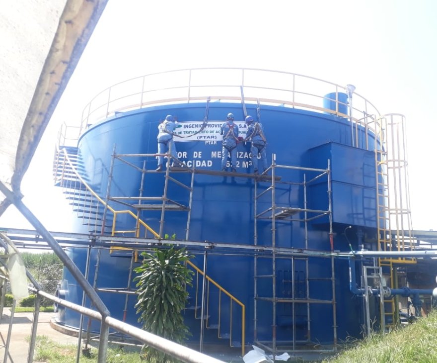 PINTURA INDUSTRIAL DE TANQUES SERVINDUSTRIALES DEL VALLE